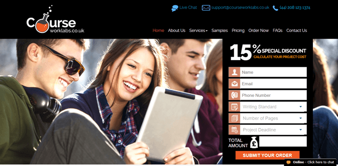 Courseworklabs.co.uk review – Rated 3.5/10