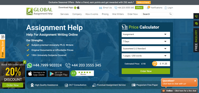 globalassignmenthelp.com review