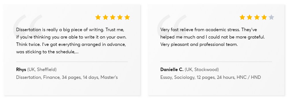 oxessays.com customer testimonials