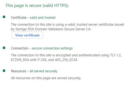 oxessays.com SSL security