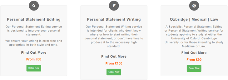 Personal statement editing service uk